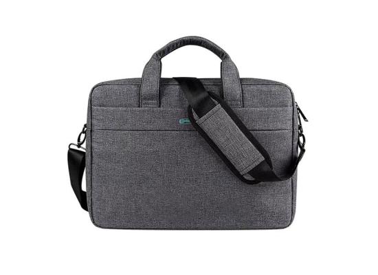 Coteci Laptop Shoulder Bag up to 16.0" Laptop Sleek Durable & Water-Repellent Fabric Lightweight Toploader - Light Gray